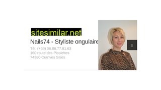 nails74.fr alternative sites