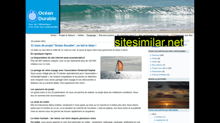 oceandurable.fr alternative sites