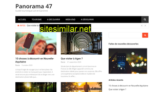 panorama47.fr alternative sites