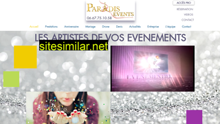 paradisevents.fr alternative sites