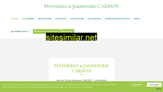 pepinieres-cardon.fr alternative sites
