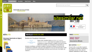 persee.fr alternative sites