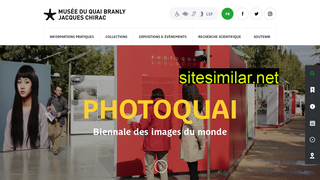 quaibranly.fr alternative sites