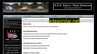 rallye-pays-basque.fr alternative sites