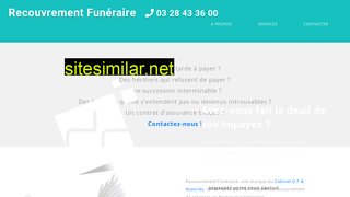 recouvrement-funeraire.fr alternative sites