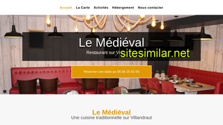 restaurant-lemedieval.fr alternative sites