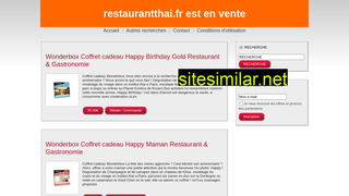 restaurantthai.fr alternative sites