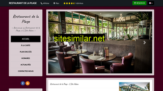 restaurantdelaplage-isle-adam.fr alternative sites