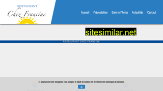 restochezfrancine.fr alternative sites