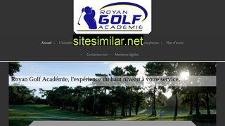 royan-golf-academie.fr alternative sites