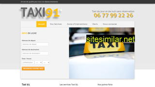 taxi-91.fr alternative sites