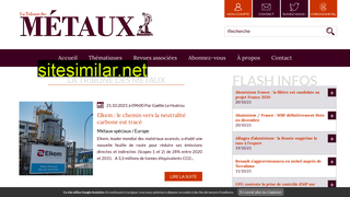tribune-des-metaux.fr alternative sites