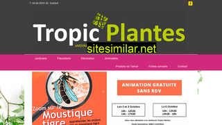 tropicplantes.fr alternative sites