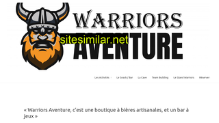 warriorsaventure.fr alternative sites