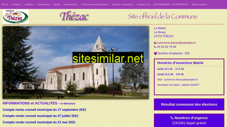 thézac.fr alternative sites