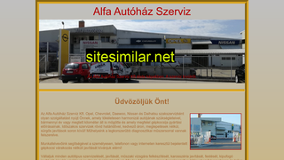 alfaautohaz.hu alternative sites