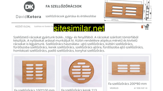 fa-szellozoracs.hu alternative sites