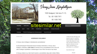 kollegium-vecsey.hu alternative sites