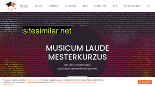 musicumlaude.hu alternative sites
