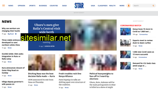 the-star.co.ke alternative sites