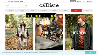 shop.calliste.lu alternative sites