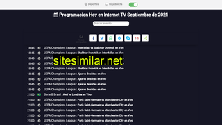 Top 100 similar websites like rojadirecta.futbol and competitors