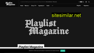 playlistmagazine.mx alternative sites