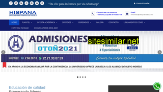 uhispana.edu.mx alternative sites
