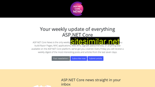 aspnetcore.news alternative sites