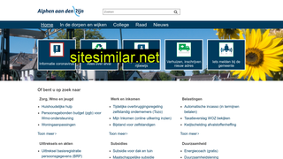 alphenaandenrijn.nl alternative sites