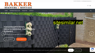 bakkerhekwerk.nl alternative sites