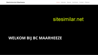 bcmaarheeze.nl alternative sites