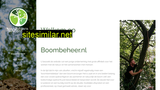 boombeheer.nl alternative sites