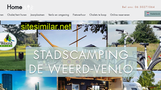 campingdeweerd.nl alternative sites