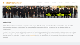 goudschkamerkoor.nl alternative sites