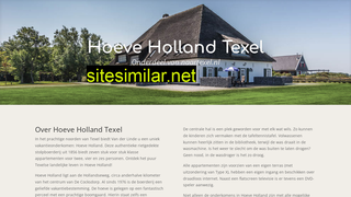 hoeveholland-texel.nl alternative sites