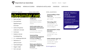 hva.nl alternative sites