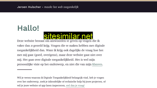 jeroenhulscher.nl alternative sites
