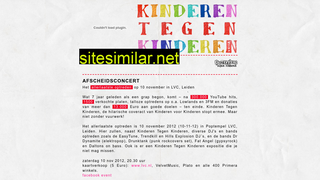 kinderentegenkinderen.nl alternative sites