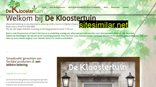 kloostertuin-alphen.nl alternative sites