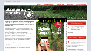 knapzakroutes.nl alternative sites
