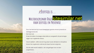 leefstijlis.nl alternative sites