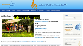 leiderdorpskamerkoor.nl alternative sites