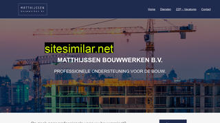 matthijssenbouwwerken.nl alternative sites