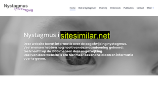nystagmusinbeweging.nl alternative sites