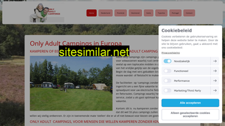 onlyadultcampings.nl alternative sites