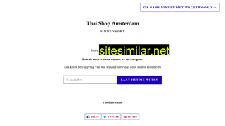 thaishopamsterdam.nl alternative sites