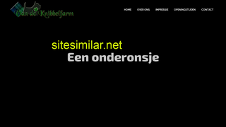 vandeknibbelfarm.nl alternative sites