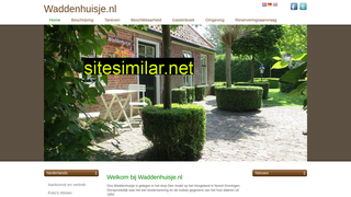 waddenhuisje.nl alternative sites