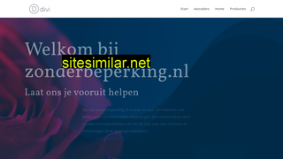 zonderbeperking.nl alternative sites